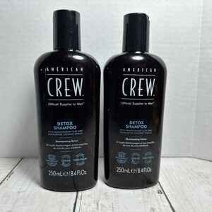American Crew Detox Shampoo 8.4 oz 2 Bottles